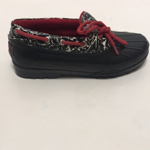 𝅺Sperry Women’s Duck Low Cut Rubber Rain Shoes 6 - Picture 10 of 12